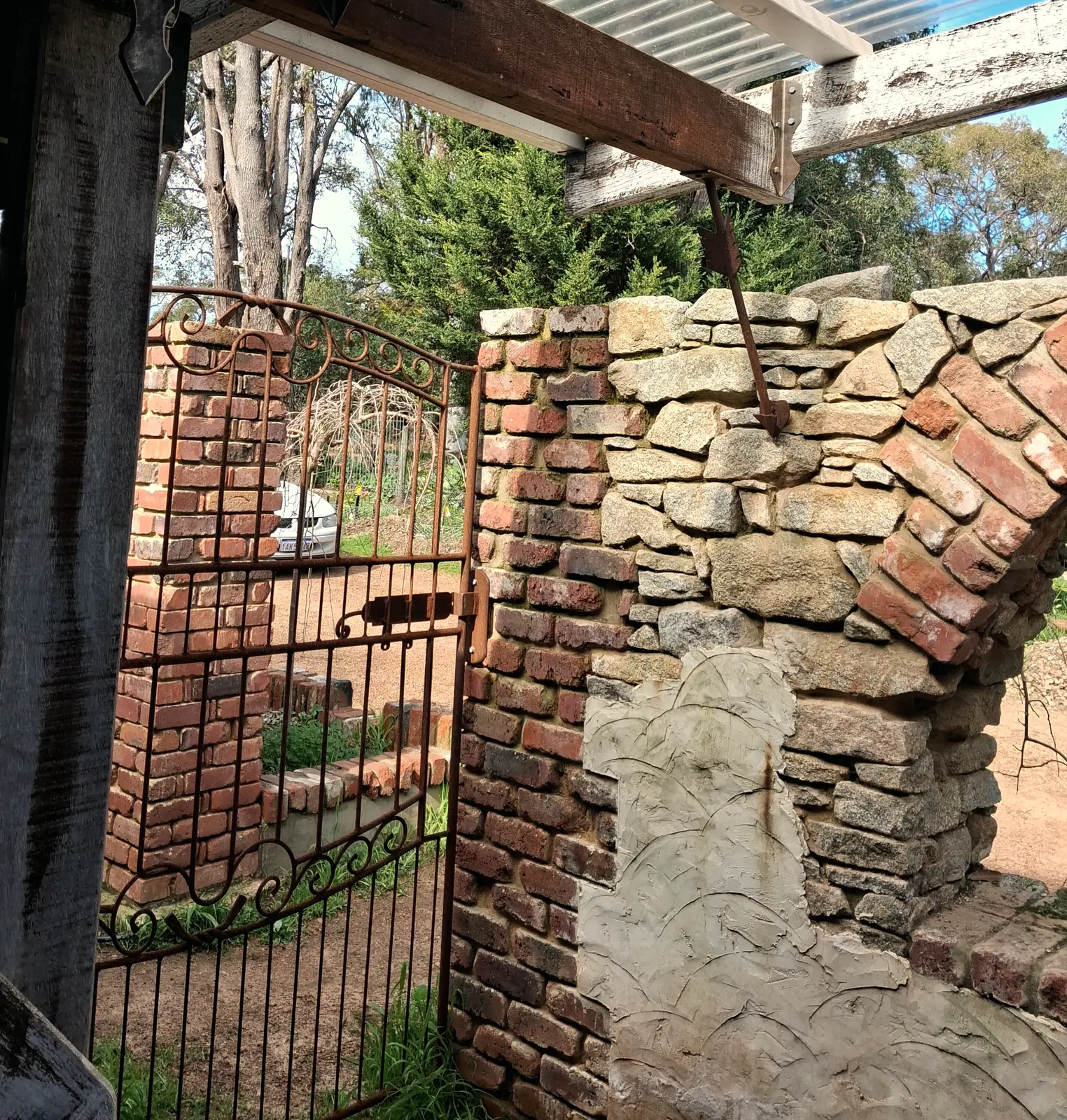 Gate and Pier